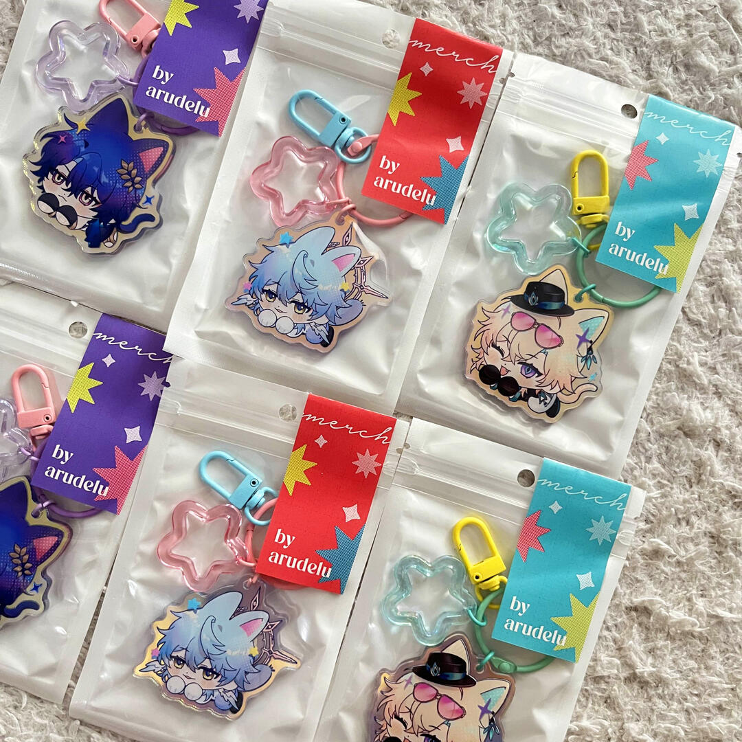 Nyan Holo Charm (2024)