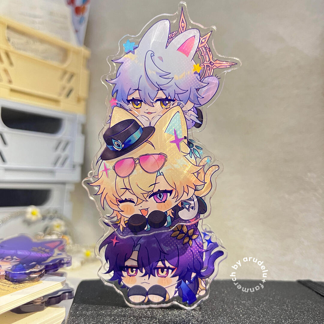 Nyan Acrylic Clip (2024)