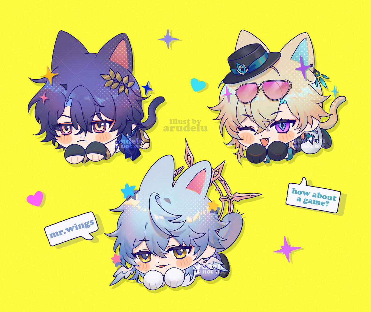 Nyan Acrylic Clip (2024)